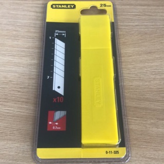 [ Chính hãng] Lưỡi dao rọc  giấy (10lưỡi/hộp) Stanley 11-325