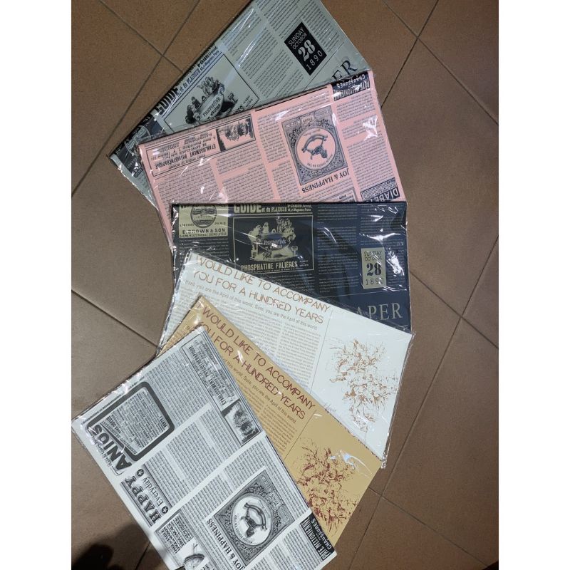 Giấy gói hoa, giấy bó hoa