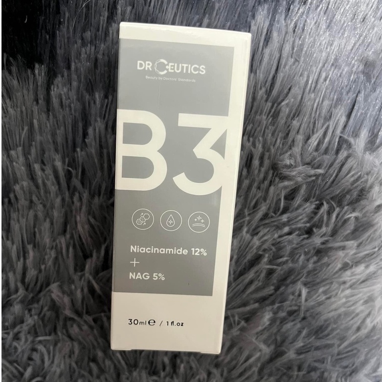 Serum DrCeutics Niacinamide 12% + NAG 5% Kiềm Dầu Sáng Đều Màu Da