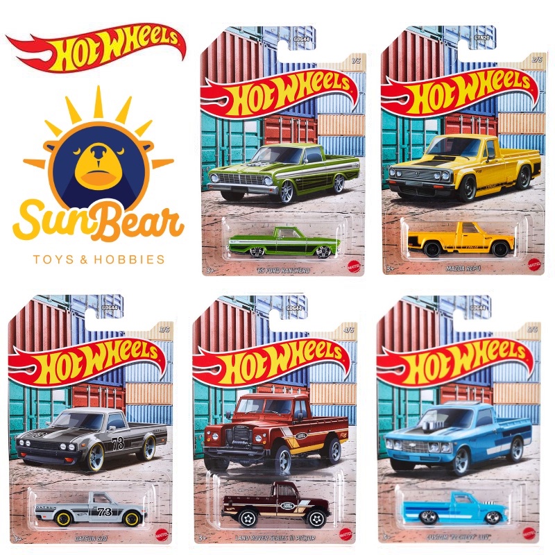 Đồ chơi mô hình siêu xe Hot Wheels GDG44 1:64 - Sun Bear