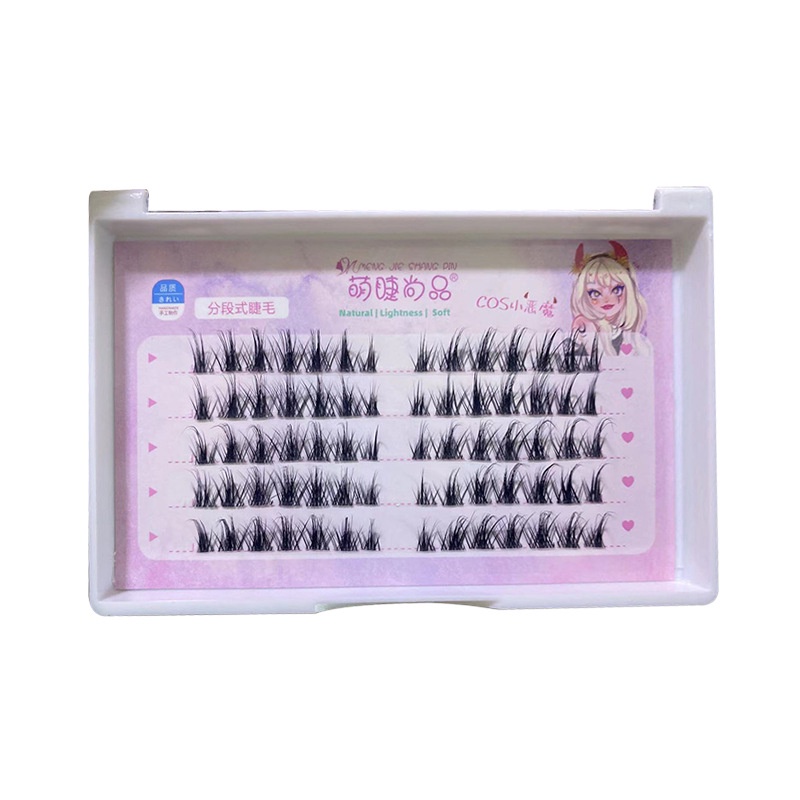 [Hàng mới về] Lông Mi Giả Barbie B Mi chùm tách sợi tự nối Hộp tự nối độ dài Hottrend tiktok
