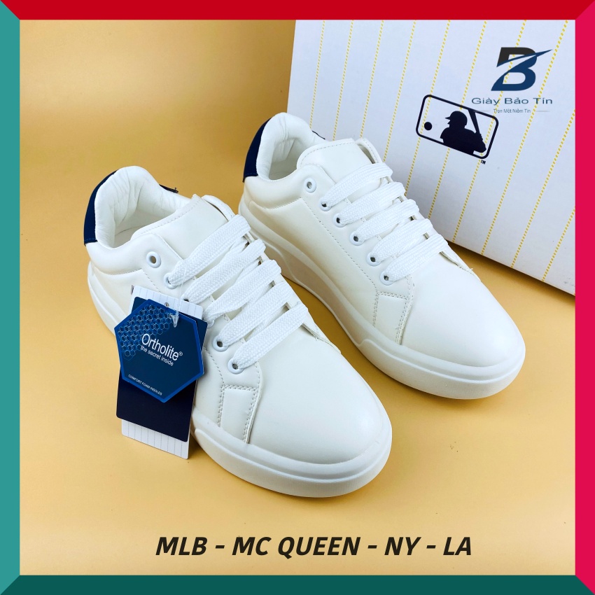 Giày thời trang Unisex MLB MC QUEEN NY,LA mẫu mới nhất giày thể thao nam nữ full bill ,box