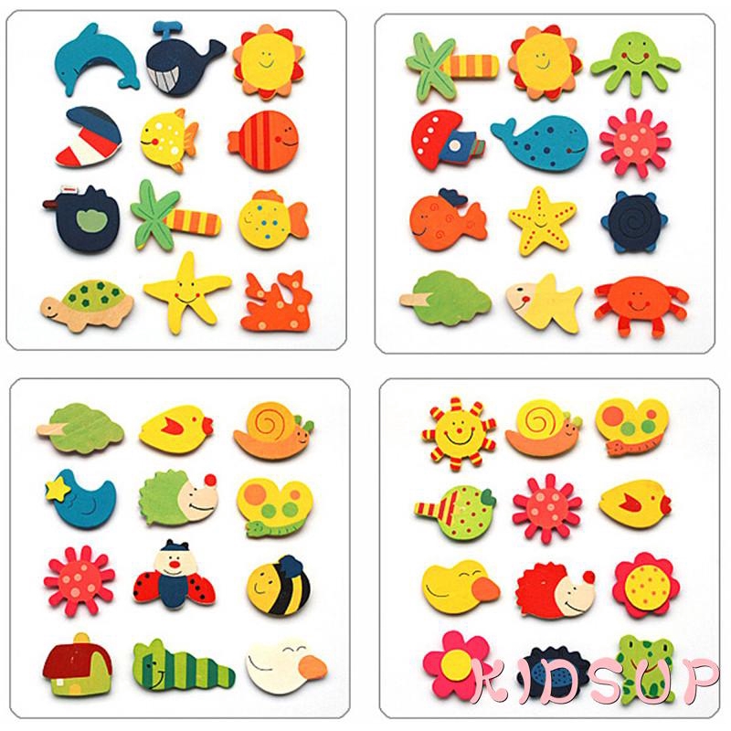 Bộ 12 đồ chơi hình các con vật xinh xắn cho các bé