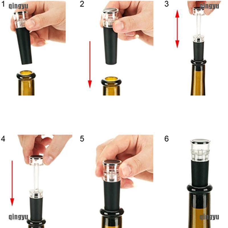 Nắp đậy chai rượu vang chân không tiện dụng