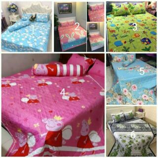 Set ga gối poly nhập mẫu mới