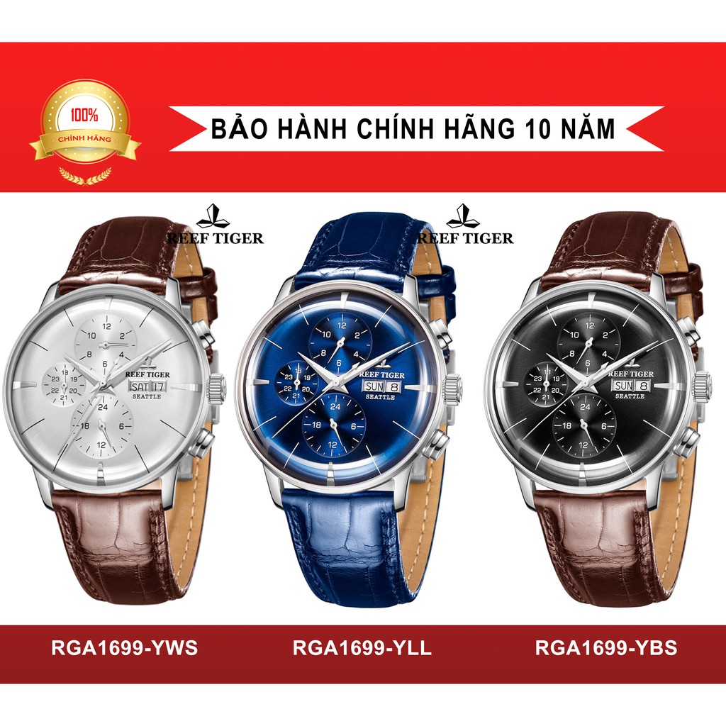 [HOT SALE] Đồng hồ Nam Reef Tiger RGA1699 | BigBuy360 - bigbuy360.vn