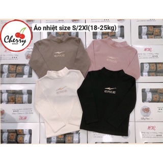 Áo giữ nhiệt N&Hthu đông dài tay cho bé size S M L XL 2XL(16-25kg)
