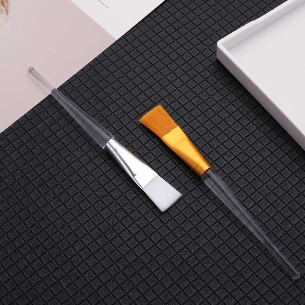 [Hàng mới về] Cọ trang điểm sợi mềm mại bảo vệ da mặt khi ngủ/ bôi mỹ phẩm/ kem dưỡng da/ mặt nạ đất sét tiện dụng