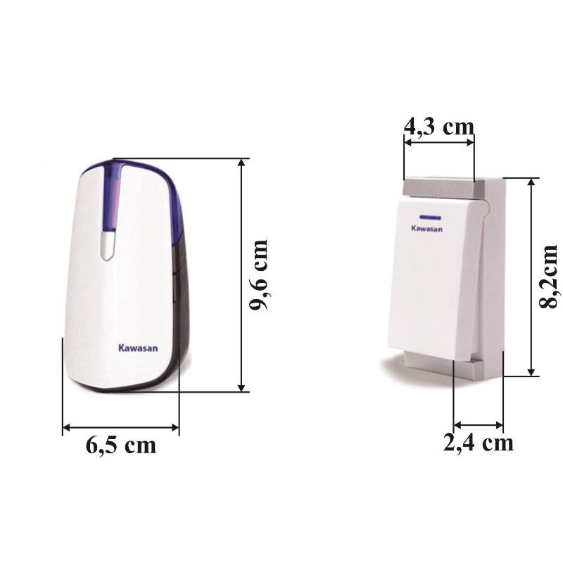 Chuông cửa không dây KW-DB818