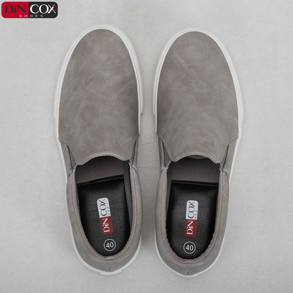 Giày Lười Sneaker C38 Grey Dincox