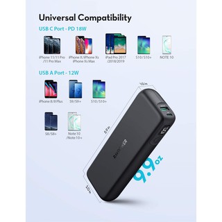Sạc dự phòng RAVPOWER RP-PB203 15000mAh