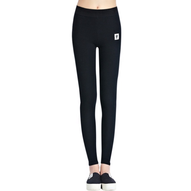 Quần legging mèo lót lông ấm áp cho nữ  Mùa Đông 2021