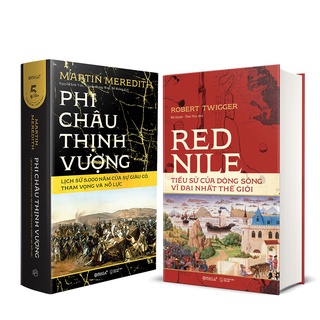 Sách - bộ lịch sử châu phi: red nile - tiểu sử của dòng sông vĩ đại nhất thế giới + phi châu thịnh vượng