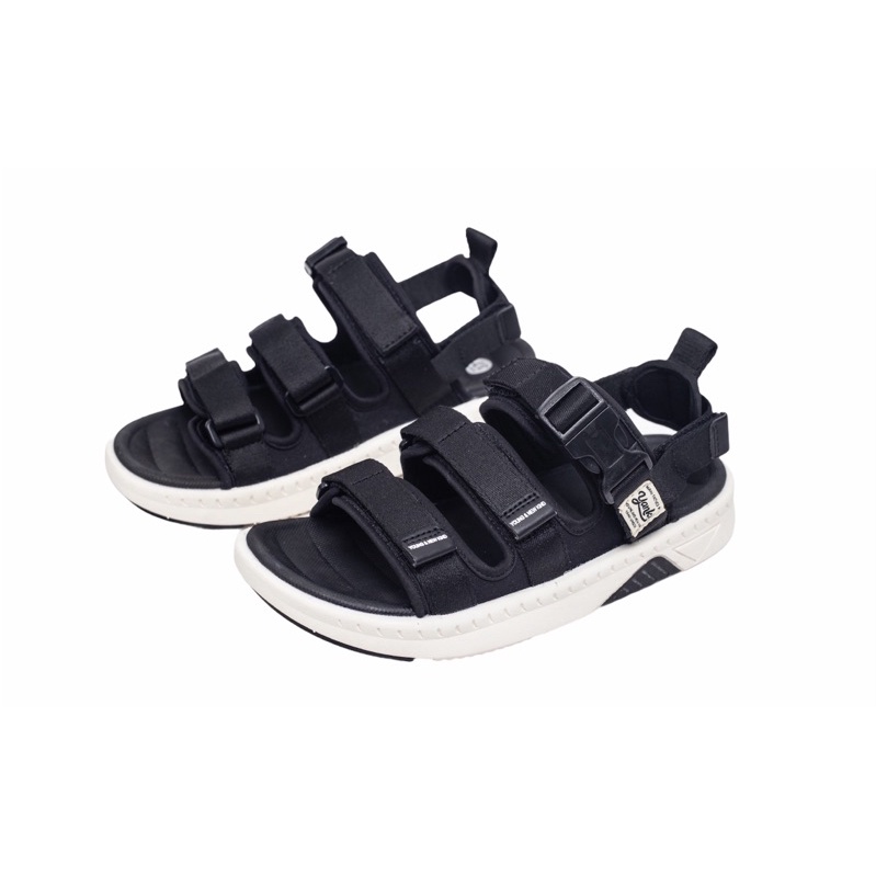 Giày Sandal Nam Nữ Học Sinh Đi Học Quai Chéo Thời Trang Chính Hãng YANKI Streetstyle YK279 - Black White