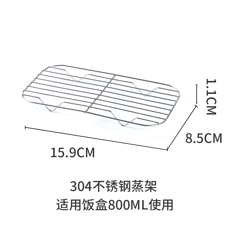 Hộp Đựng Cơm Trưa Hình Vuông Bằng Nhôm Phong Cách Nhật Bản
