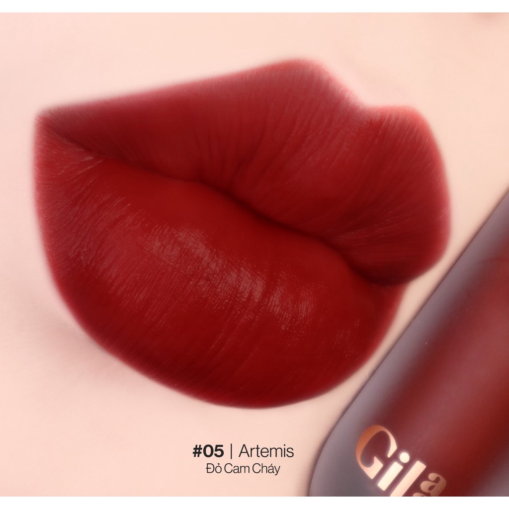 CHÍNH HÃNG: Son Kem Lì, Dưỡng Ẩm Cho Môi Căng Mọng Gilaa Plumping Lip Serum 3.8g