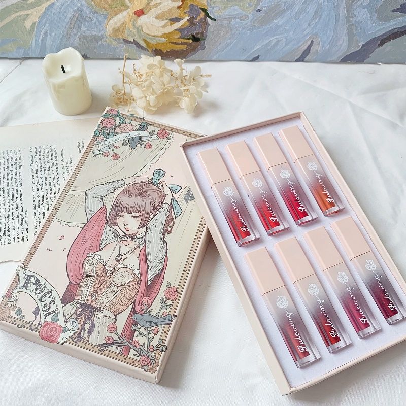 (Hàng Mới Về) Son Kem Lì Kháng Nước Không Dễ Phai 8 Màu Tùy Chọn | BigBuy360 - bigbuy360.vn