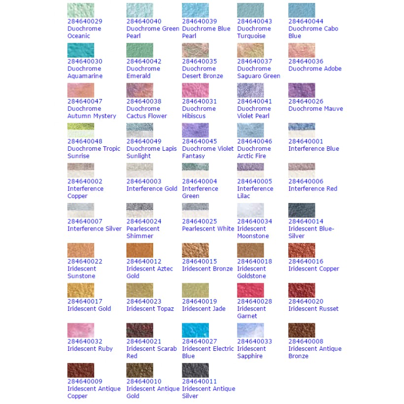 Màu nước Daniel Smith các màu nhũ - Iridescent 5ml, 15ml