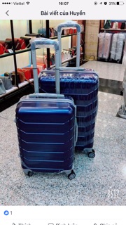 Combo 2 valy nhựa