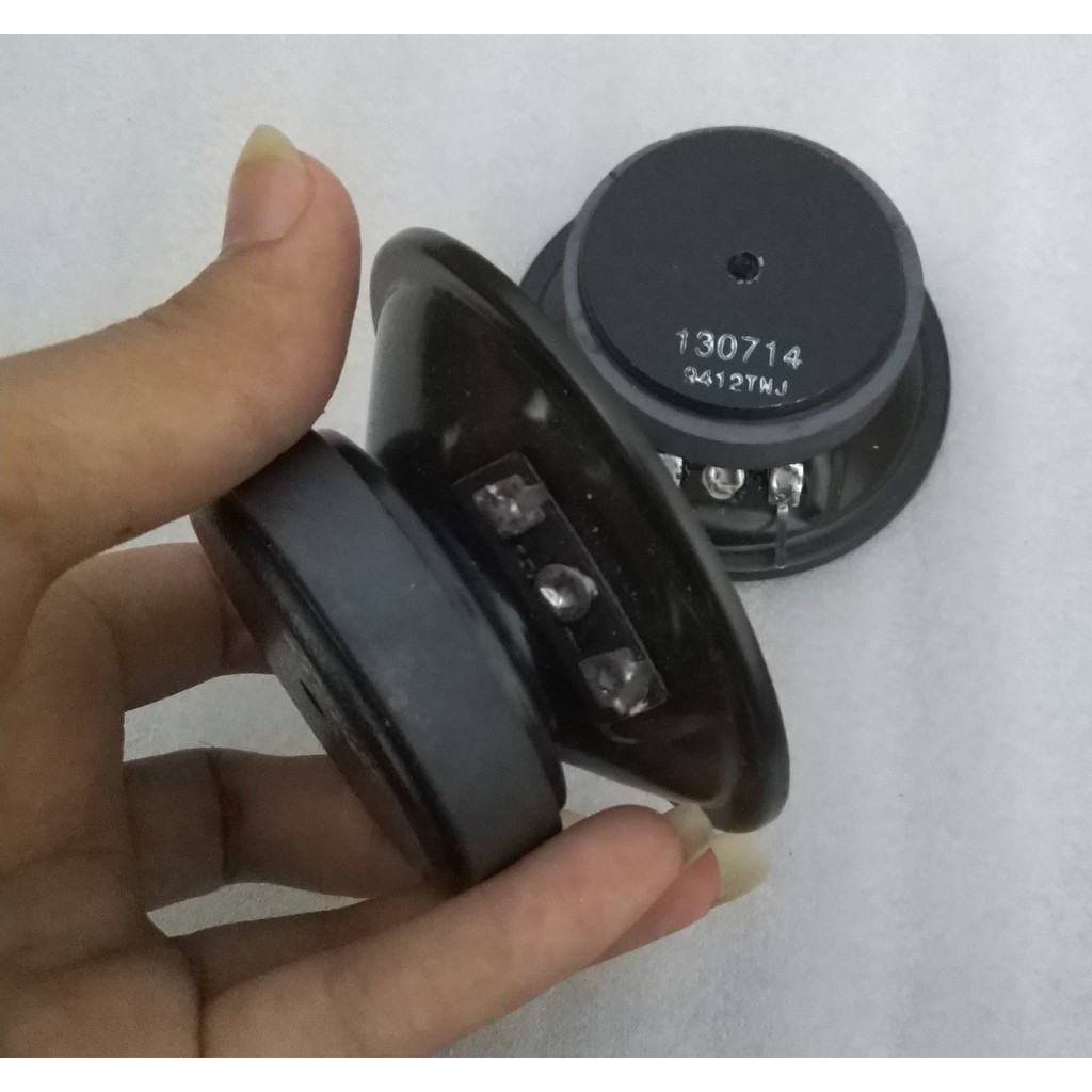 COMBO 2 LOA TREBLE BOSS 8CM CHINA + 2 TỤ 2,2MF 250V