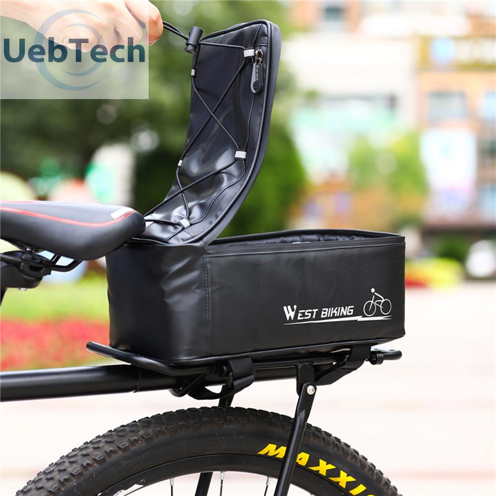Túi Đựng Đồ Gắn Yên Sau Xe Đạp Uebtech WEST BIKING 4L MTB Kèm Vỏ Bọc Mưa