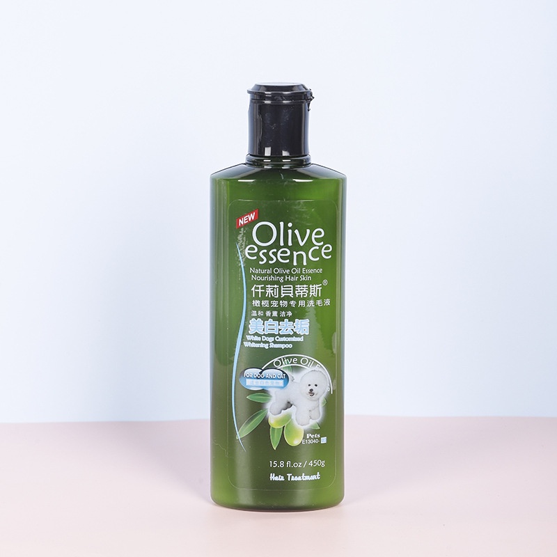 Sữa tắm cho chó mèo lông trắng và sáng màu Olive Essence