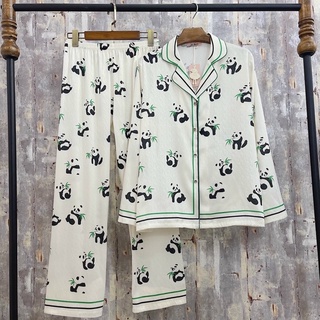PYJAMA DÀI HỌA TIẾT GẤU CAO CẤP