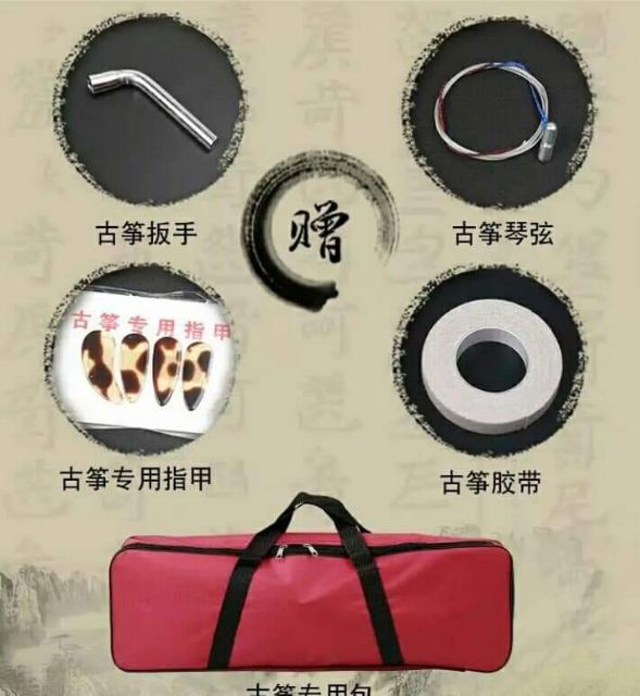 Đàn tranh trung quốc 45cm guzheng