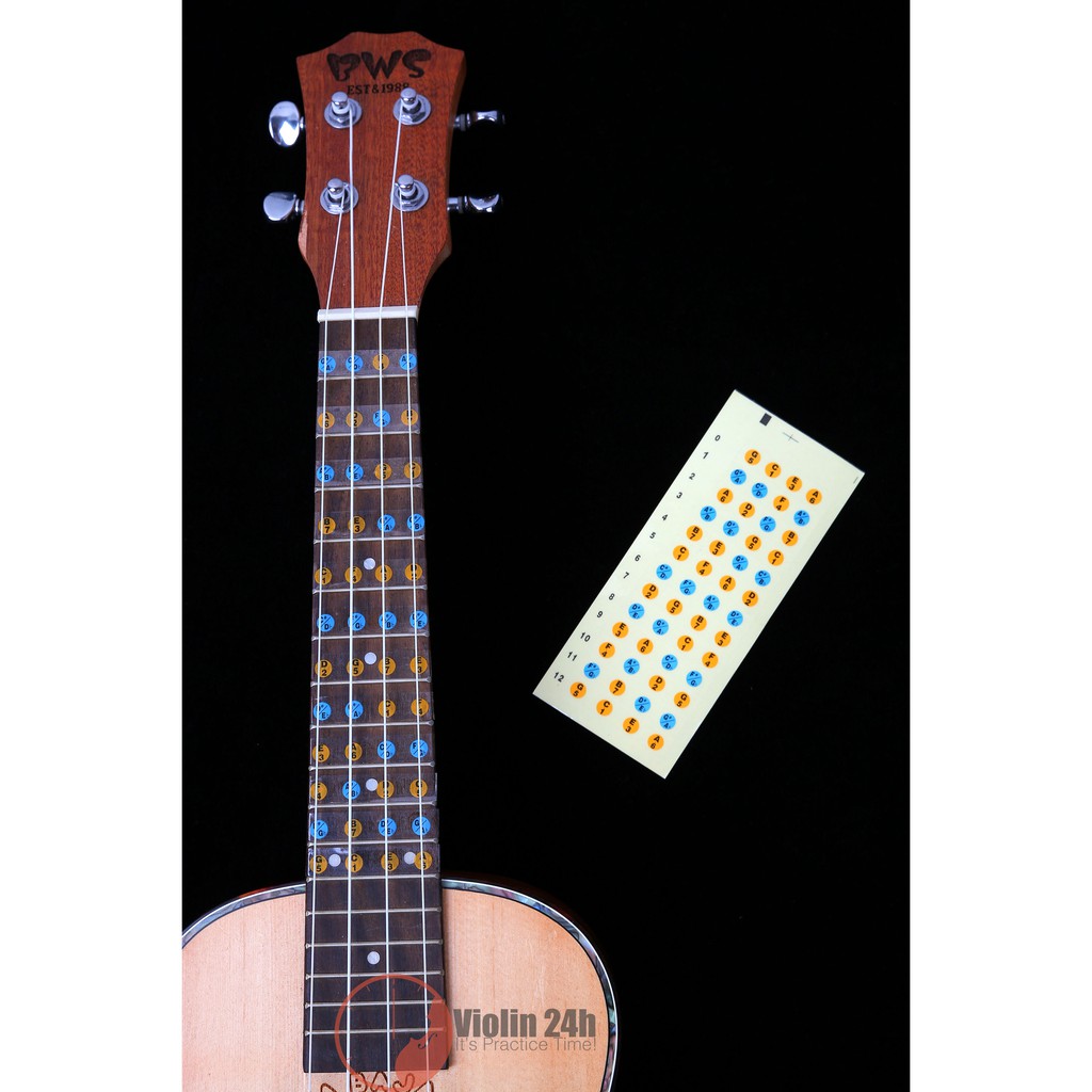 Miếng dán nốt đàn Ukulele