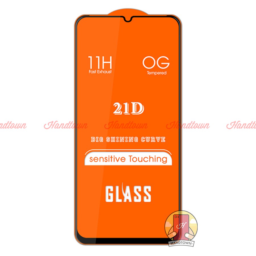 Kính Cường lực Realme C12 / C15 Full màn hình 21D Handtown SIÊU BỀN