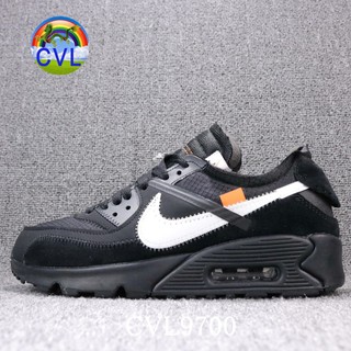 Giày Thể Thao Đệm Hơi Off-White X Nk Air Max90 Ow Aa7293-001 Chất Lượng Cao