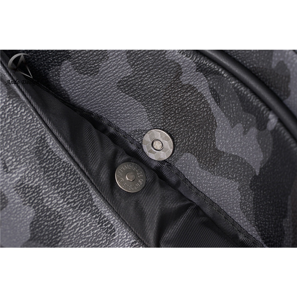 [tx-0505 Thiết Kế Túi Đeo Vai Rằn Ri Mới Cho Nam Giới,Túi Đeo Chéo Thường NgàyThờiTrang Phong Cách Hàn Quốc Bằng Da PU