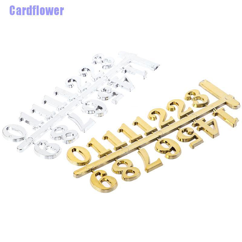 (Hàng Mới Về) Bộ Máy Đồng Hồ Thạch Anh Kỹ Thuật Số Cardflower