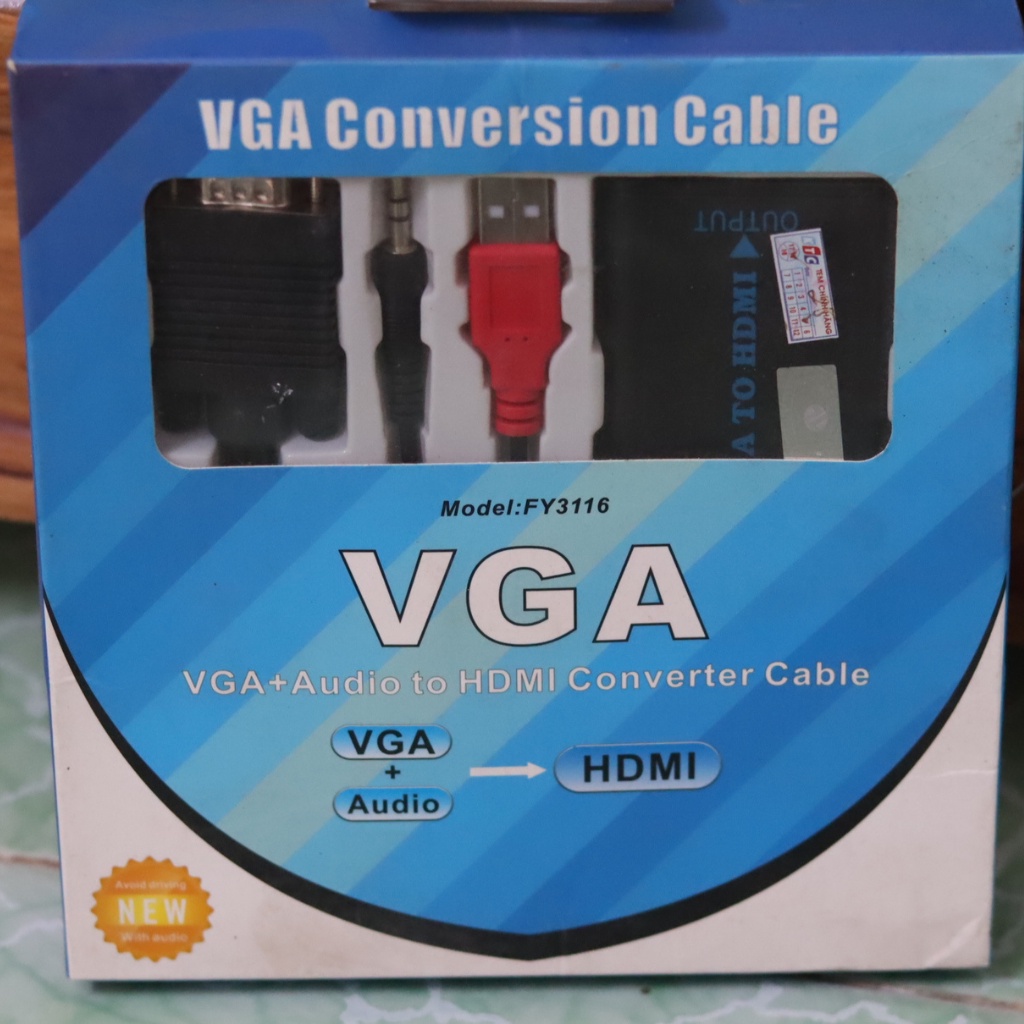 Bộ chuyển đổi vga sang hdmi, hdmi sang vga , vga sang av bảo hành 12 tháng