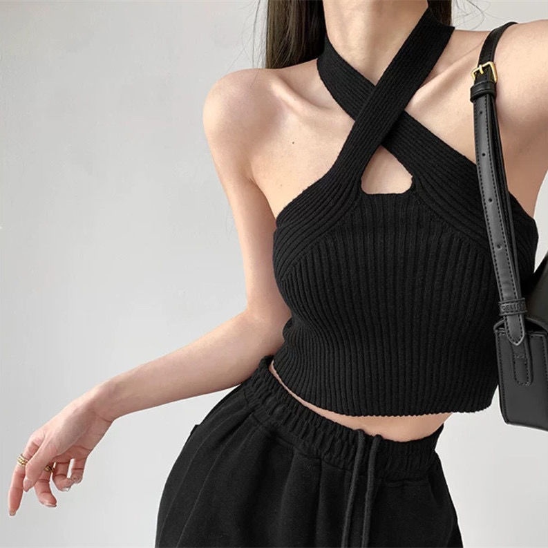 Áo Croptop Hai Dây Phong CáCh Âu Mỹ JL-MX-12