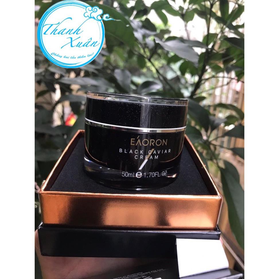 [FREESHIP] KEM DƯỠNG DA EAORON (EAORON BLACK CAVIAR CREAM 50ml) | BigBuy360 - bigbuy360.vn