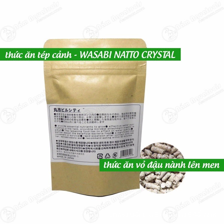 Thức Ăn Cho Tép Vỏ Đậu Nành NATTO | Thức Ăn Cao Cấp Dành Cho Tép Cảnh [40g]