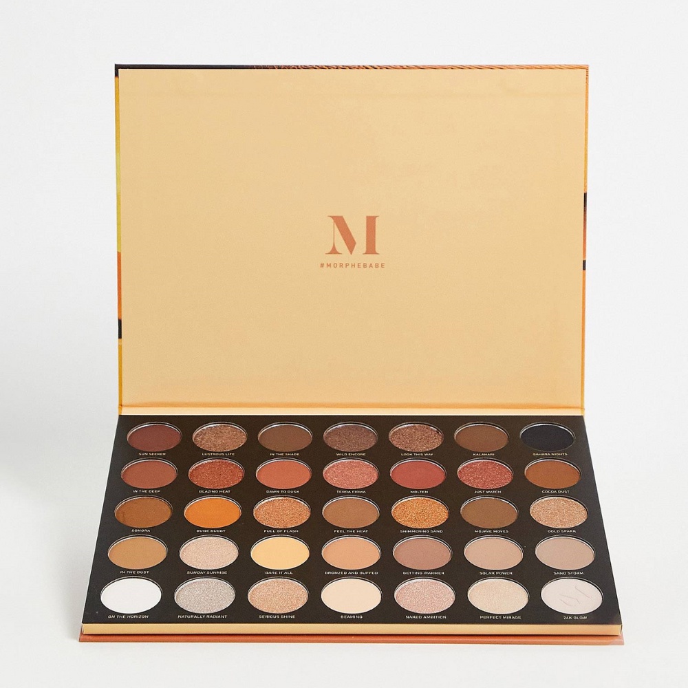 Bảng Phấn Mắt 35 Màu Morphe 35U Gilded Desert Palette