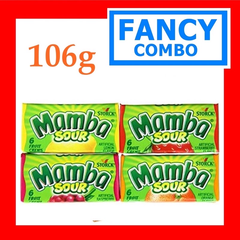 (siêu Sale) kẹo mềm trái cây Mamba