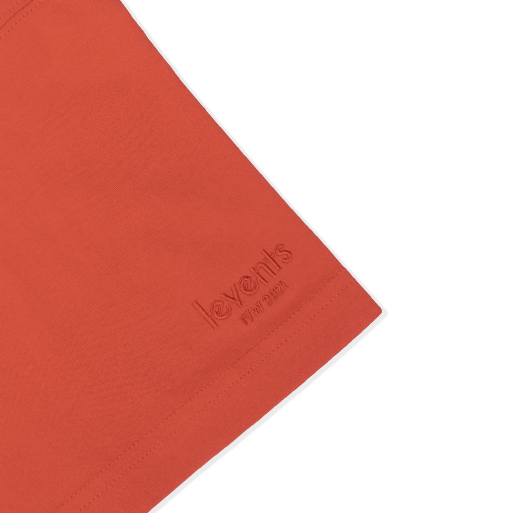 Áo Thun Levents Velvet Mini Popular Logo/ Red