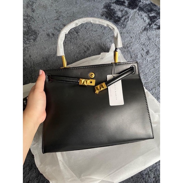 TNS-Túi xách công sở Metallic Push-lock CnK bag-ib chọn màu