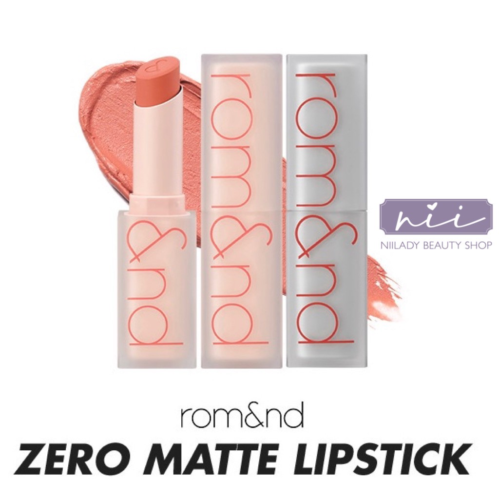 (MẪU MỚI) Son Lì Romand Zero Matte Lipstick