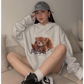 Set hoodie gấu