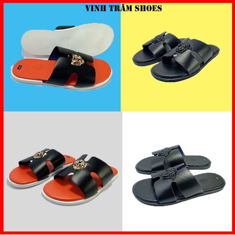 [ FREE SHIP ] Dép lê thời trang quai ngang nam đế thấp,mang êm chân,mẫu hot 2021,hàng sẵn kho từ 38 - 43 bảo hành 1