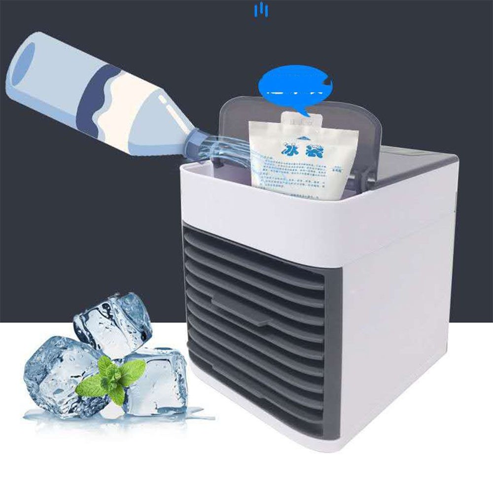 Quạt Điều Hòa Mini Công Nghệ Hàn Quốc - Quạt Điều Hòa Mini Hơi Nước Siêu mátSIÊU HOT -dc4160