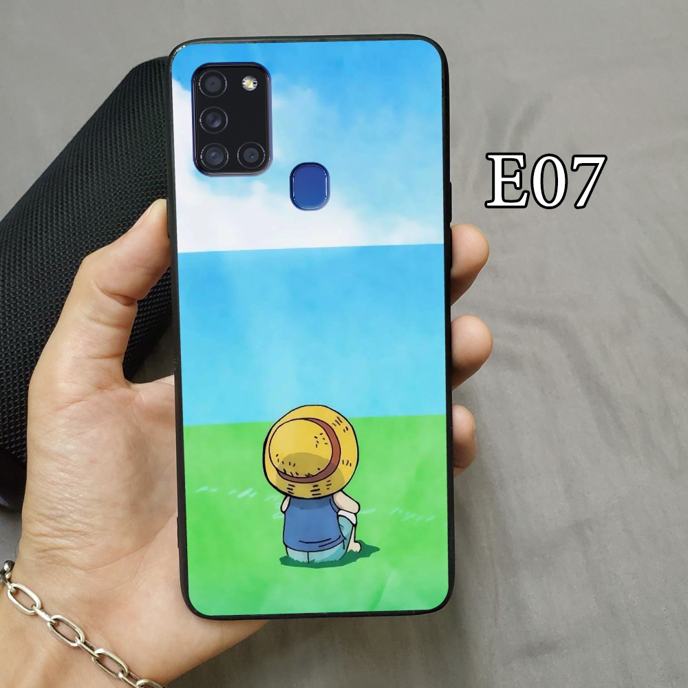Ốp lưng Samsung A21s ❤️ FREESHIP ❤️ in hình Baymax Pikachu Doremon Shin Vô Diện Flame Luffy