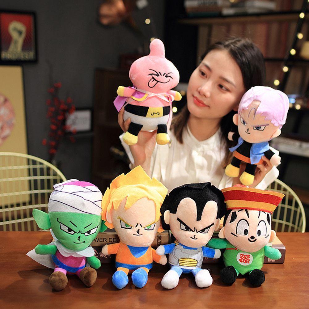 Thú Nhồi Bông Hình Nhân Vật Hoạt Hình Dragon Ball Mềm Mại Trang Trí Phòng Ngủ