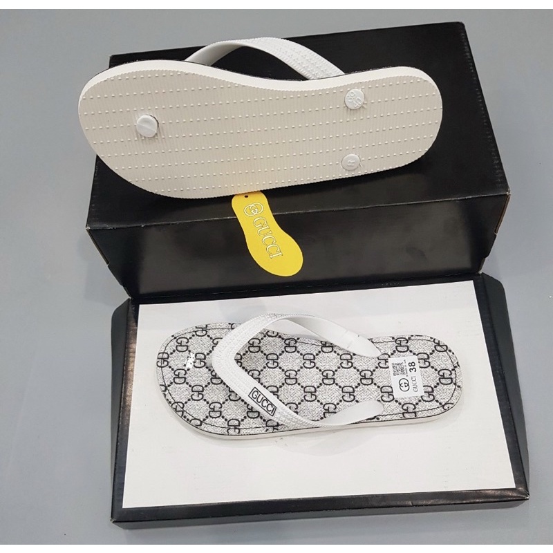 Kẹp tông đi biển có hoạ tiết dập vân thời trang giới trẻ, Dép xỏ ngón đế chống trơn btshop từ 38 đến 42