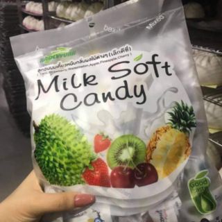 Kẹo sữa trái cây milk soft candy Thái Lan
