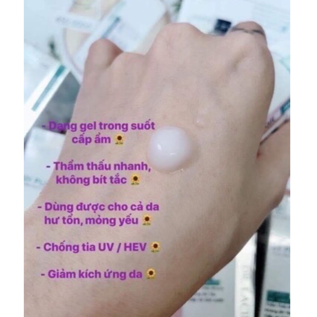 [test mini] KEM CHỐNG NẮNG SINH HỌC DR.Lacir - bảo vệ da tốt đa spf 50++, dùng được cho mọi loại da